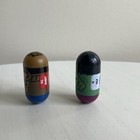 Mighty Beanz Marvel Lot Of 2   4 Hulk   40 Gambit  2003 Series 1 Rare Moose Toys