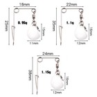 10pcs Fishing Spinnerbait Wire With Colorado Blades Lure Making Supplies