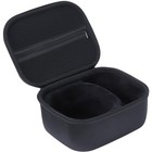 Peyyargo Storage Case Compatible With For Earmuffs And Glasses  Black
