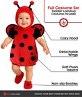 Baby Toddler Lady Bug Costume Kids Infant Ladybug Ladybird Suit Wings 0 - 6 Yrs