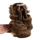 Monique Modacrylic Light Brown 14 -15  Princess Doll Wig