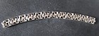 Finland Beautiful 1960 s Vintage  830 Silver 49g Bracelet Modernist Scandinavian