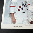 Vintage Original Nasa Apollo 15 Ninth 9th Manned Mission Astronauts 8x 10 Photo