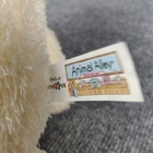 Animal Alley Bear Plush Toys R Us New Tags 18  Inch Y2k Cream Checkered Bow