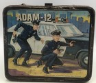 Vintage Adam 12 Metal Lunch Box   Thermos Bottle 1972 Aladdin Set 