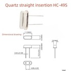 20pcs Hc-49us Crystal Oscillator Hc-49s 10 7mhz 10 700mhz Quartz Passive
