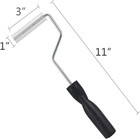 Fiberglass Roller Tools Kit  4pcs Fiberglass Resin Laminating Bubble Roller Set