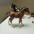 Lot Of 6 Vintage Ceramic Horses  1950s Made In Japan Lefton Mixed Lot