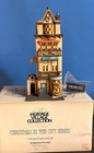 Dept 56 Christmas In The City  the Doctor s Office  In Box- 1991 W Light Christm
