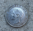 Coin 40 Centavos 1896 Puerto Rico