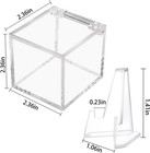 Championship Ring Display Case  Clear Acrylic Championship Ring Holder Box