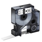 6pk Black On White Label Tapes 45013 12mm Compatible With Dymo Labelmanager 280