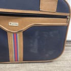 Vintage Luggage Train Case Medium Vintage Regency Luggage Travel Case Navy
