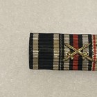 Wwi German  rare  Iron Cross  Hindenburg  Austria  Hungary  Bulgaria War Ribbon
