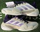 Us Women   s 7 men   s 6 - Adidas Barricade 13    white Powder Plum    Jr7814  Nwt