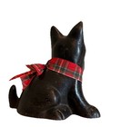 Antique Scotty Dog 3d Cast Iron Scottish Terrier Dog  Doorstop