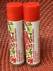 Vintage Avon lot Of 2 Christmas Sweets Lip Balms-spiced Apple New Old Stock Rare