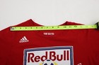 Adidas Men   s Small  s  New York Red Bulls Mls Soccer Team Logo Red T-shirt