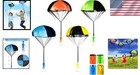 Flying Parachute Toy For Kids  Outdoor Fun Ages 3-12  Durable Tangle-free Des   