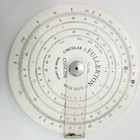 Fullerton Concise Circular Slide Rule No  260 Japan W  Case Vintage 1960-70 Vtg