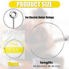 5 Pcs Electric Guitar Strings High E 1st Single  010 Gauge   Professional