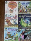 Lot Of 15  11  Classic Walt Disney  Book   Record Read Along Story     4  Others
