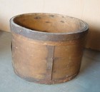 Set Of 3 Early Primitive Wooden Grain Measures  9 -7    6  Wide