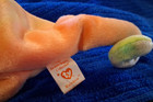 Ty Beanie Baby 9 Inch Rainbow The Iguana Chameleon Toy