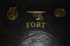 Vintage Fort Leonard Wood Missouri Yearbook  Several Signatures Acu Camouflage