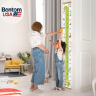 Baby Growth Height Chart Handing Ruler Wall Decor For Kids  Canvas Removable Hei
