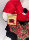 Chantilly Lane Musicals Animated Singing Dancing Bear Red Tartan Plaid Plush