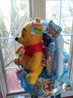 Winnie The Pooh Theme Diaper  Cake  diaper Cakes   Baby Shower  Baby Shower Gift