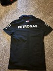 Mercedes-amg Petronas F1 Racing Team Stichd 2019 Black Team Polo Sz S
