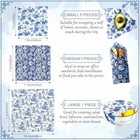 9pk Reusable Beeswax Wraps Xl M S For Bread Cheese Sandwich Eco Friendly Storage