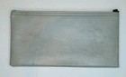 Bank Of America Deposit Bag -- Zip Up Bank Savings Bag -- Gray -- Free Shipping