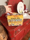 1961 Walt Disney School Bus Metal Lunchbox