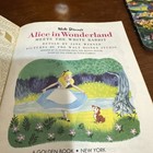 Vintage Alice In Wonderland Meets The White Rabbit - 1951 Little Golden Book 