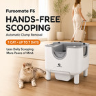Automatic Self-cleaning Cat Litter Box Open-top Safety Sensors
