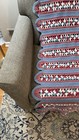 Vintage Granny Crochet Afghan Blanket Throw 73   x53   