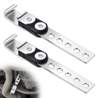 Pcs Exhaust Hangers Muffler Hanger Swivel Tail Pipe Open Style 4 Silver
