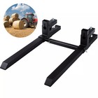 60  2000lbs Clamp On Pallet Forks Loader Bucket Skidsteer Tractor