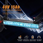 800w 48v Folding Electric Scooter For Adult 10 off Road Tires Fast Speed 28mph