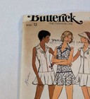 1970s Butterick 3591 Vintage Sewing Pattern Misses Tennis Dress Size 12 Uncut 
