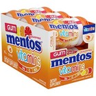 Mentos Vitamin Citrus Gum Sugar Free Chewing Gum  45count  pack Of 6 