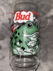 1995 Budweiser Frog 16 Oz  Tumbler Drinking Glass - Free Shipping