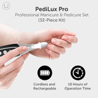 Pedilux Pro Professional Manicure Pedicure Kit  Thick Toenail Grinder