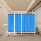 4-panel Medical Room Space Divider Portable And Foldable Hospital Privacy Screen