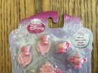 New 2011 Disney Princess Miniature Tea Set- Pieces Store Inside Tea Pot -nos