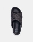 Coach Cross-strap Slide Sandals     Minimalist Comfort Edition