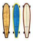 48  Classic Longboard Skateboard By Birch Complete New Made In California